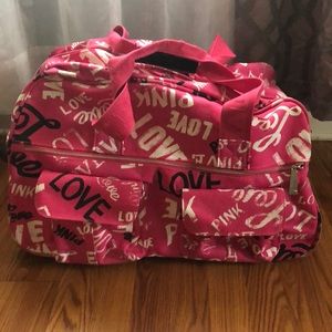 Vs pink luggage